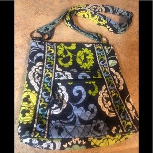 Disney Vera Bradley Where’s Mickey Blue Hipster Crossbody.